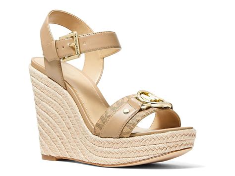 michael kors espadrille sandals summer high heels|Michael Kors sandals size 12.